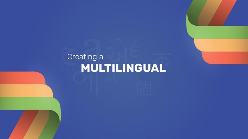 وب&zwnj;سایت چندزبانه